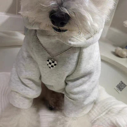 Retro New York Hoodie for Dogs - Stylish Puppy Sweatshirt