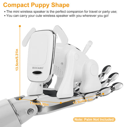 Cute Puppy Dog Wireless Speaker - Portable Bluetooth Music Player