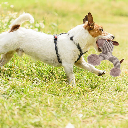 Large Plush Stuffed Animal Interactive Squeaky Dog Chew Toy