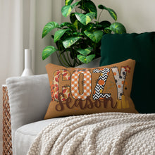 Fall Lumbar Pillow - Cozy Season Autumn Decor Thanksgiving