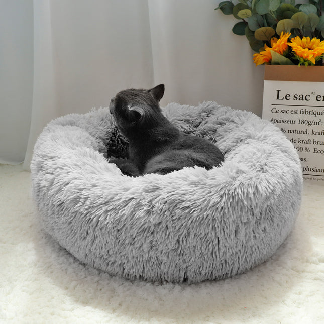 Long Plush Super Soft Pet Bed