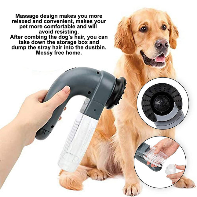 Electric Pet Hair Vacuum Hair Removing Machine- Battery Operated