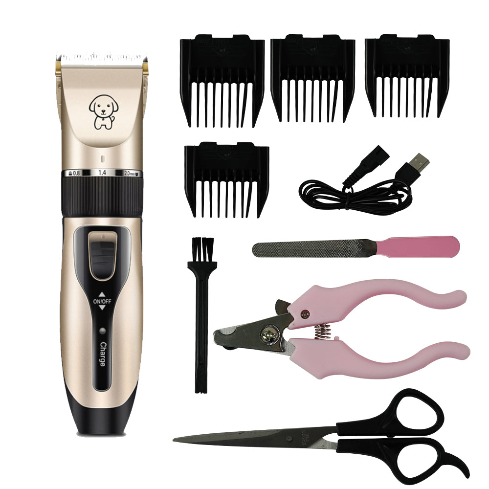 Pet Clippers Professional Electric Pet Hair Shaver - USB Charging | Purrfect Pet Haven