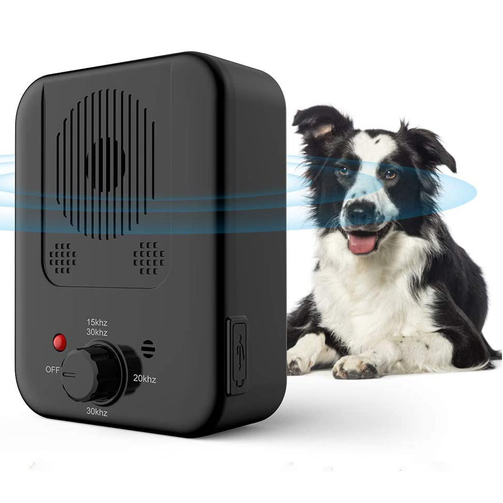 Ultrasonic Anti-Barking Device with 3 Adjustable Levels - USB Rechargeable | Purrfect Pet Haven