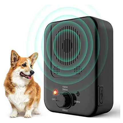 Ultrasonic Anti-Barking Device with 3 Adjustable Levels -USB Rechargeable