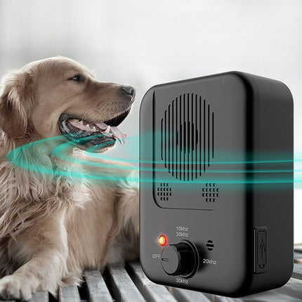 Ultrasonic Anti-Barking Device with 3 Adjustable Levels -USB Rechargeable