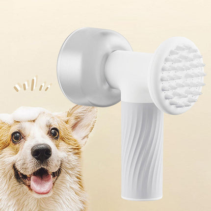 Automatic Foaming Pet Shampoo Dispenser Scrubber Type C Charging