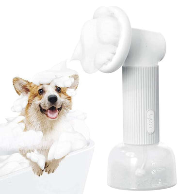 Automatic Foaming Silicone Bristles Pet Bathing Brush- USB Charging | Purrfect Pet Haven