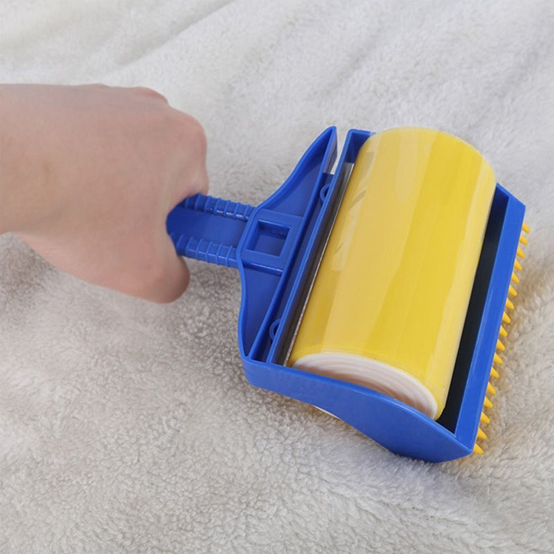 Reusable Sticky Washable Pet Lint Dust Roller Brush | Purrfect Pet Haven