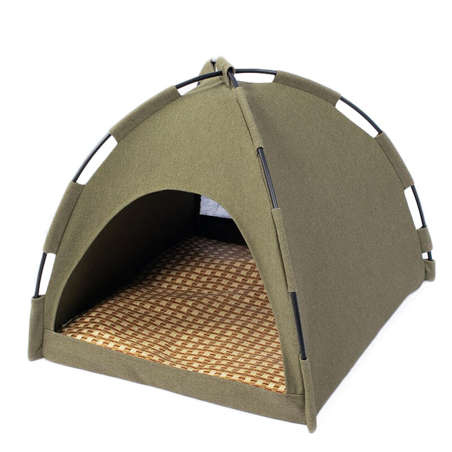 Waterproof Semi-Enclosed Warm and Comfortable Pet Home Cat Tent