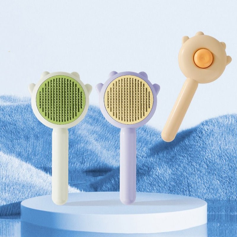 Universal Needle Brush Pet De-shedding Massaging Grooming Comb | Purrfect Pet Haven
