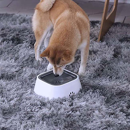 Floating Bowl Pet Slow Drinking Fountain Pet Water Bowl Dispenser