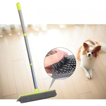 Long Handle Fur Removal Carpet Scraper and Pet Hair Removal Brush