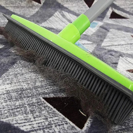 Long Handle Fur Removal Carpet Scraper and Pet Hair Removal Brush