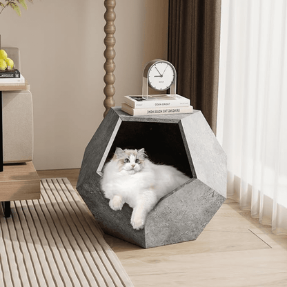 Multifunctional Modern Cat Litter Side Table | Purrfect Pet Haven