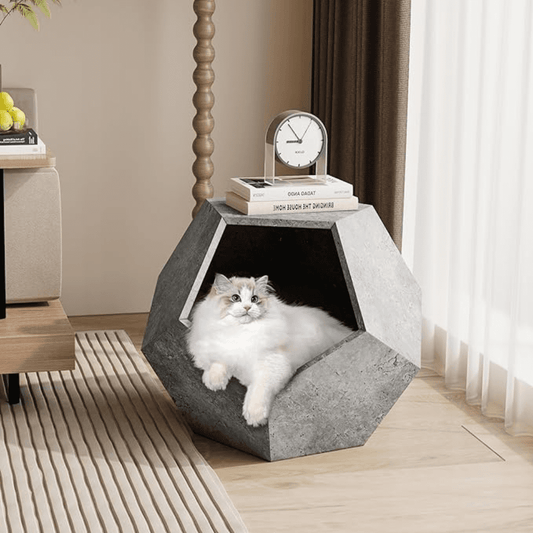 Multifunctional Modern Cat Litter Side Table | Purrfect Pet Haven