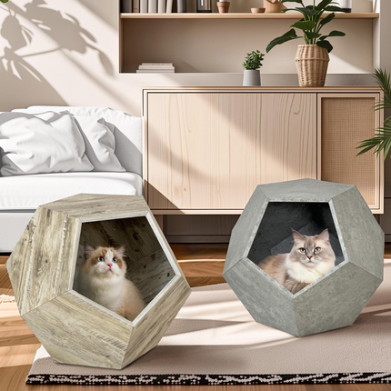 Multifunctional Modern Cat Litter Side Table