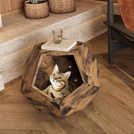 Modern Cat Kennel Side Table