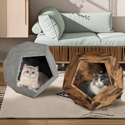 Modern Cat Kennel Side Table