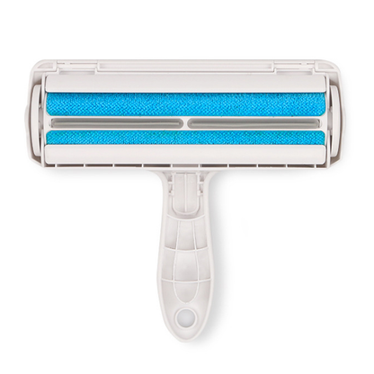 One-Handed Lint Removal Pet Hair Remover Roller - Blue | Purrfect Pet Haven