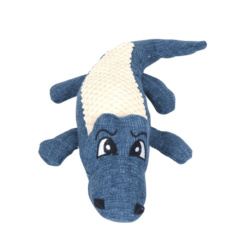 Pet Chew Toys Interactive Cartoon Plush Alligator Shape Dog Grinding Teeth Training Supplies | Purrfect Pet Haven