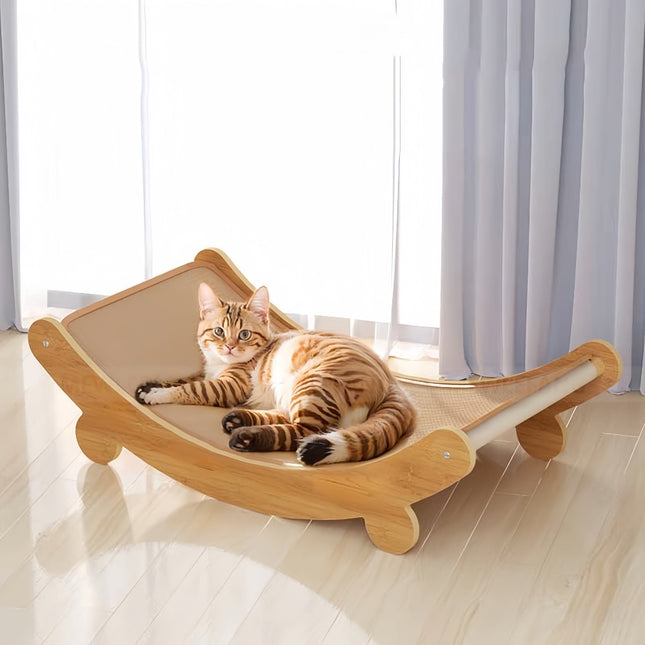 Detachable Wear-resistant Multifuction Cats Sleeping Bed Cat Scratch Board