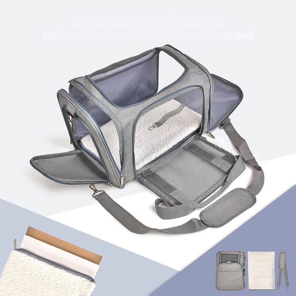 Airline Approved Pet Carrier Bag Backpack For Small Dogs and Cats | Purrfect Pet Haven