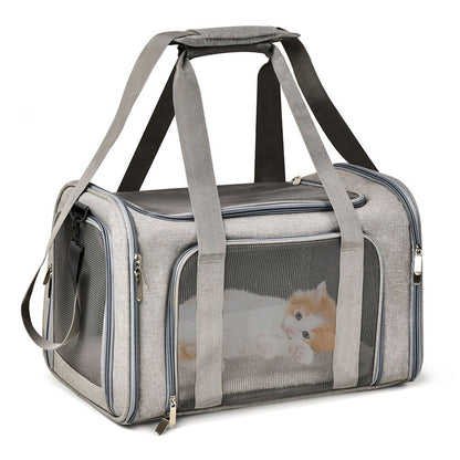 Airline Approved Pet Carrier Bag Backpack For Small Dogs and Cats | Purrfect Pet Haven