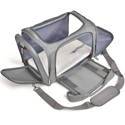 Airline Approved Pet Carrier Bag Backpack For Small Dogs and Cats | Purrfect Pet Haven