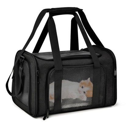 Airline Approved Pet Carrier Bag Backpack For Small Dogs and Cats | Purrfect Pet Haven