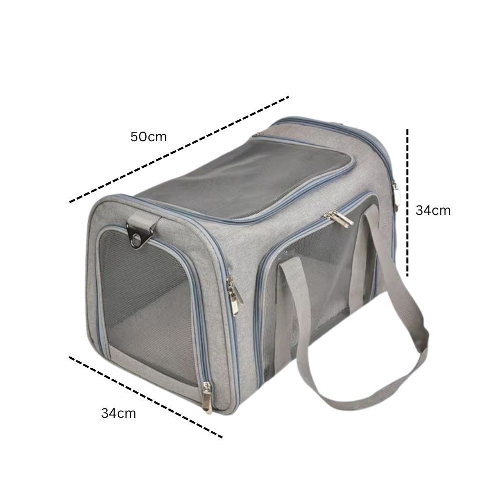 Airline Approved Pet Carrier Bag Backpack For Small Dogs and Cats | Purrfect Pet Haven
