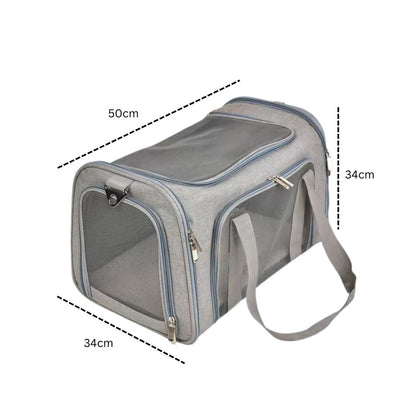 Airline Approved Pet Carrier Bag Backpack For Small Dogs and Cats | Purrfect Pet Haven