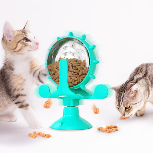 Ferris Wheel Food Dispensing Pet Toy Interactive For Cat Small Dogs | Purrfect Pet Haven