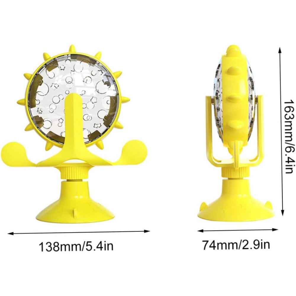 Ferris Wheel Food Dispensing Pet Toy Interactive For Cat Small Dogs | Purrfect Pet Haven