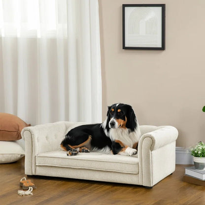Stylish and Durable Rectangle Pet Bed for Medium and Large Dogs | Purrfect Pet Haven