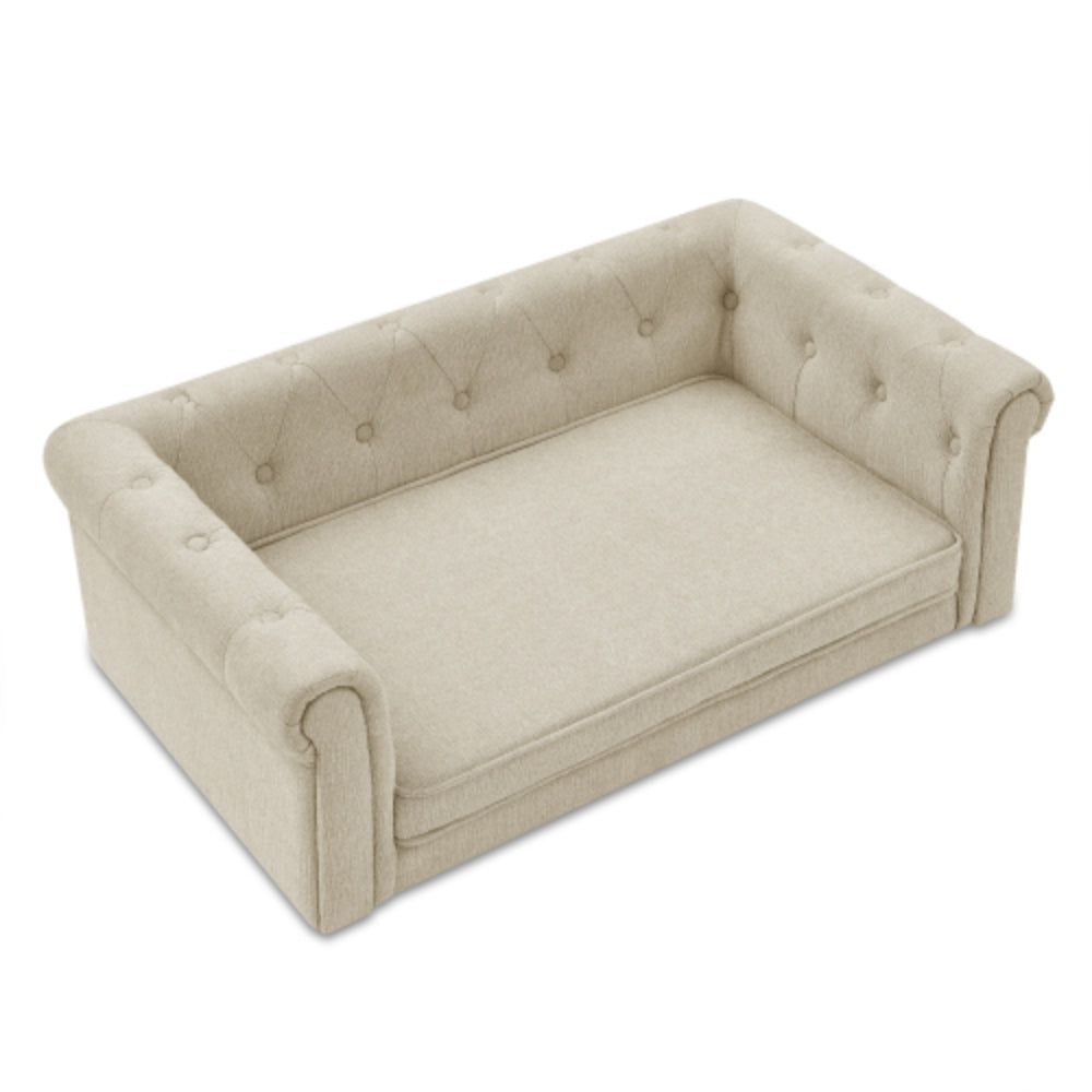Stylish and Durable Rectangle Pet Bed for Medium and Large Dogs | Purrfect Pet Haven