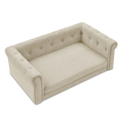 Stylish and Durable Rectangle Pet Bed for Medium and Large Dogs | Purrfect Pet Haven