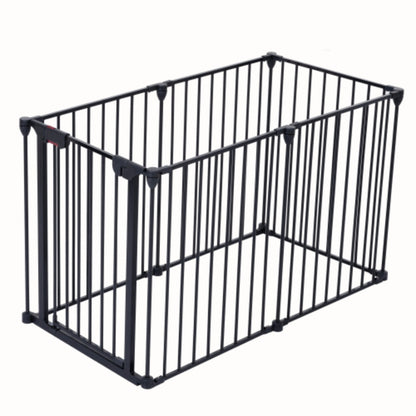 150 inch Adjustable Play Yard with 6 Panels for Safety | Purrfect Pet Haven