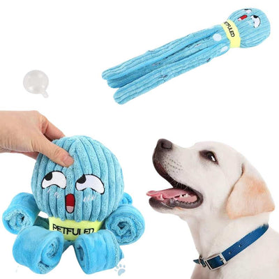 Dog Snuffle Toy Octopus Puzzle Game for Slow Feeding and Enrichment