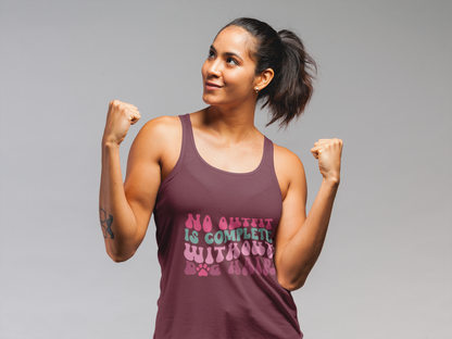 Playful Unisex Heavy Cotton Tank Top - Perfect for Casual Days