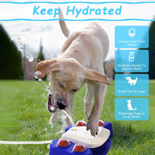Smart Dog Water Fountain - Step-Activated Outdoor Sprinkler & Dispenser