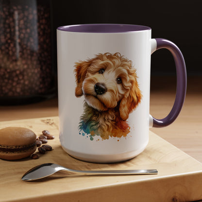 Cute Dog-Themed Accent Coffee Mug - Perfect for Animal Lovers | Purrfect Pet Haven