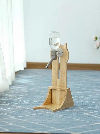 Wooden Pet Water Dispenser