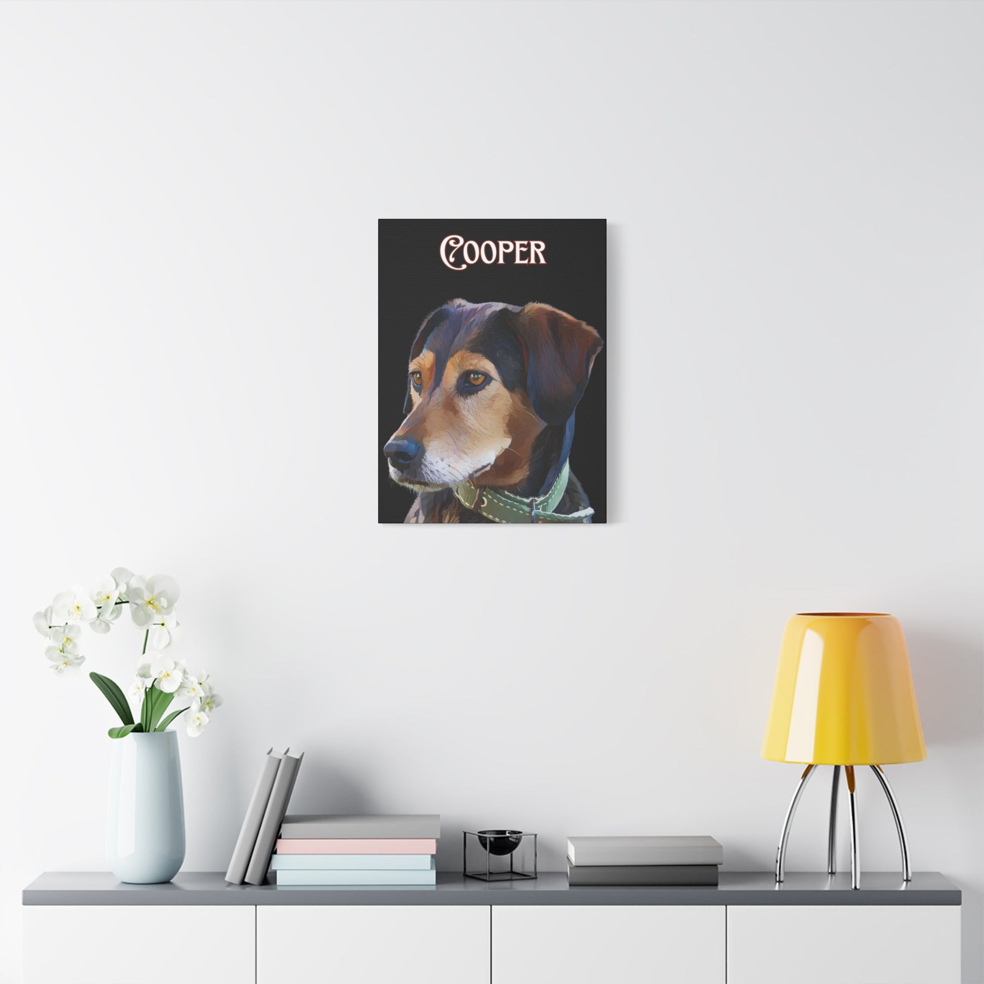 Custom Portrait Cartoon Photo Canvas Print Matte Canvas - Upload Your Photo | Purrfect Pet Haven