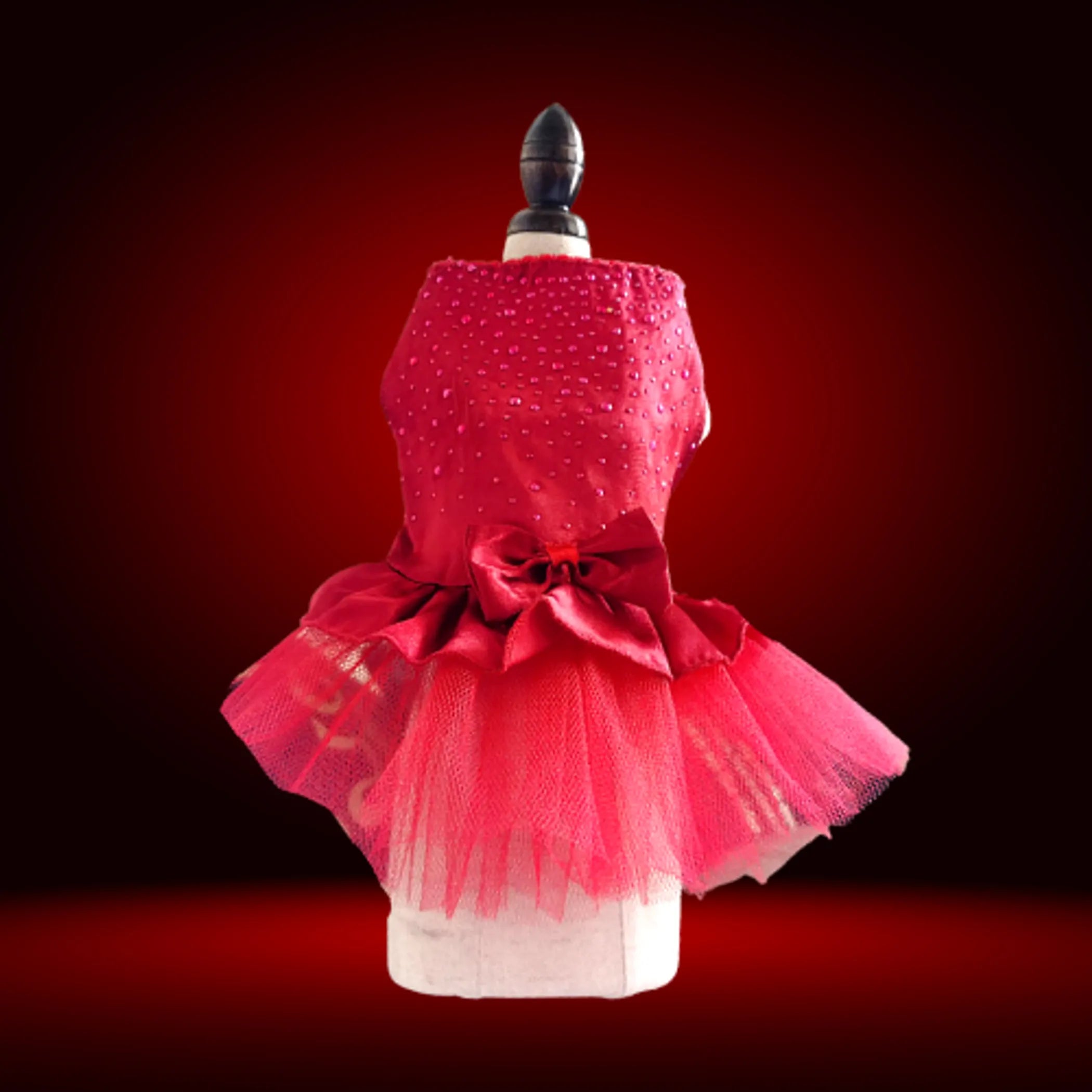 Luxurious Mesh Tutu Holiday Dog Dress - Full Sizes - 0