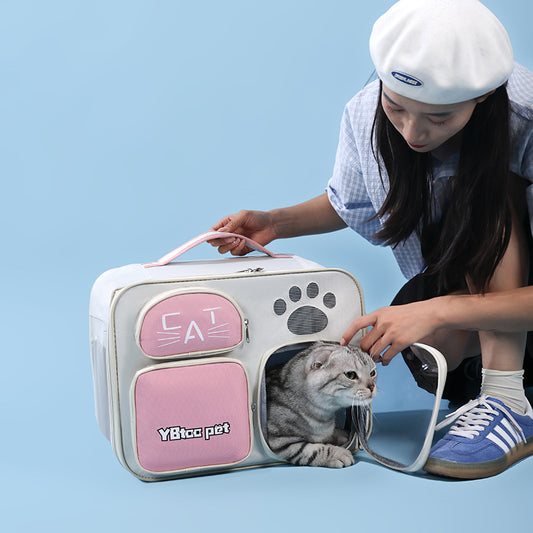 Portable Pet Messenger Bag - Outdoor Carrier