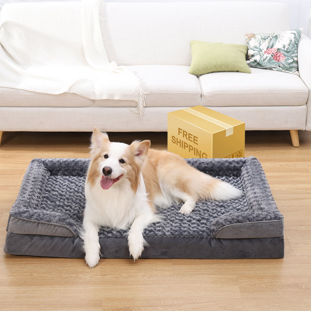 Chew Proof Orthopedic Dog Sofa - Washable Luxury Bed