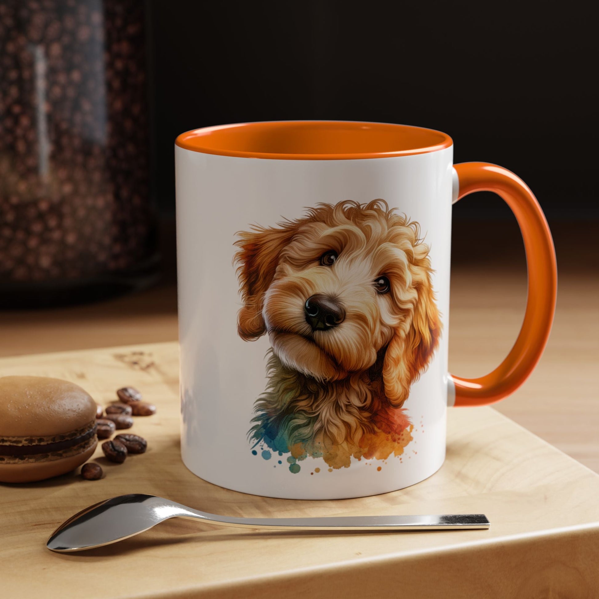 Cute Dog-Themed Accent Coffee Mug - Perfect for Animal Lovers | Purrfect Pet Haven