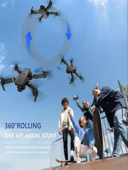 E88 Smart Pet Photography Drone - Foldable RC Camera Drone