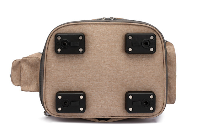 Pet Trolley Backpack - Wheeled Carrier for Cats & Dogs